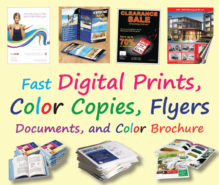 Vancouver Color Printing Company  Cheapest 1-3 Days Fast Digital Color Flyer Printing in Vancouver